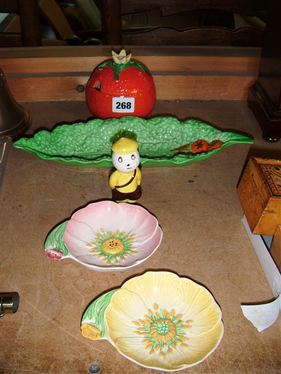 5 items of Carltonware